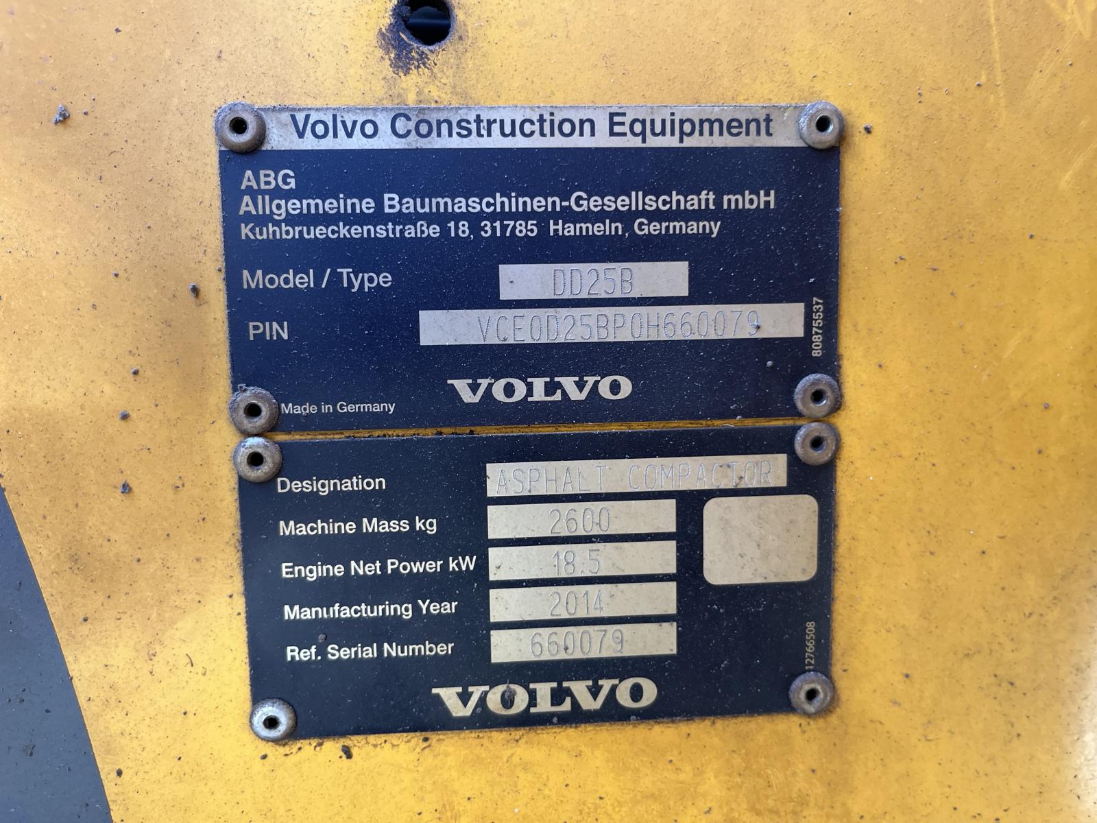 VOLVO DD25B